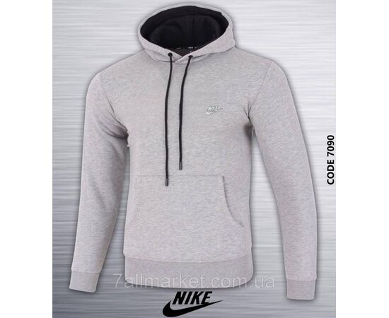 Батник-худі чоловічий NIKE батал розміри 2XL-6XL (3кв) "REMAIN" недорого від прямого постачальника, зображення 2