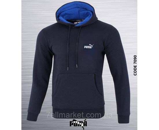 Батник-худі чоловічий PUMA батал розміри 2XL-6XL (3кв) "REMAIN" недорого від прямого постачальника, зображення 3