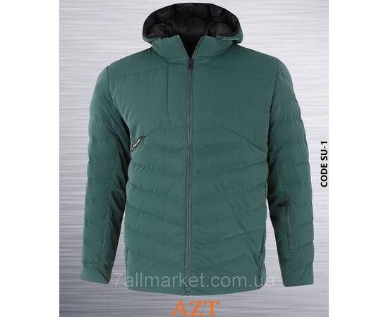 Куртка чоловіча демісезонна з капюшоном р-ри 44-52 (5кол) "REMAIN" недорого від прямого постачальника, зображення 4