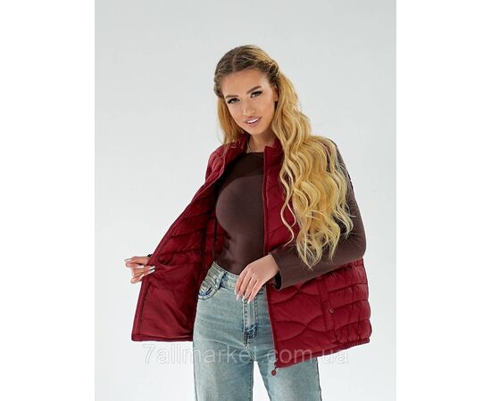 Фотография Жилетка женская плащевка без капюшона размеры 46-52 (4цв) "MODY" недорого от прямого поставщика, изображение 6