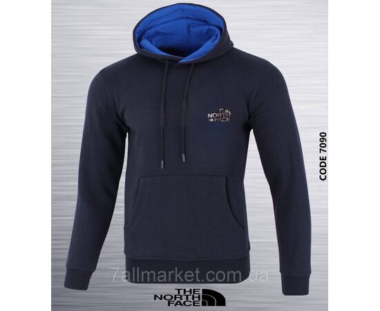 Фотография Батник-худи мужской THE NORTH FACE с капюшоном р-ры S-2XL (2цв) "REMAIN"  недорого от прямого поставщика, изображение 2