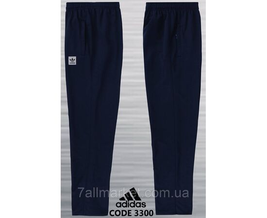 Фотография Спортивные штаны мужские прямые ADIDAS размеры 2XL-6XL (2цв) "REMAIN" недорого от прямого поставщика, изображение 2