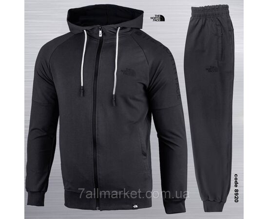 Фотография Спортивный мужской костюм на молнии THE NORTH FACE размеры S-2XL (2цв) "REMAIN" недорого от прямого поставщика, изображение 2