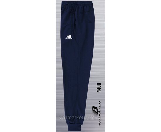 Фотография Спортивные штаны мужские на манжете NEW BALANCE р  2XL-6XL (2цв) "REMAIN" недорого от прямого поставщика, изображение 2