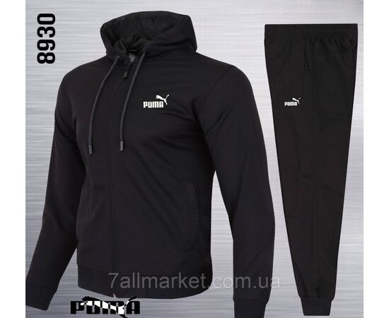 Фотография Спортивный мужской костюм на молнии PUMA размеры S-2XL (3цв) "REMAIN" недорого от прямого поставщика, изображение 2