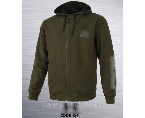 Фотография Кофта спортивная мужская на молнии UA р-ры S-2XL(4цв) "REMAIN"  недорого от прямого поставщика, изображение 4