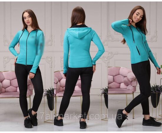 Спортивний костюм жіночий UA розміри S-2XL (4кв) "REMAIN" недорогого від прямого постачальника, зображення 2