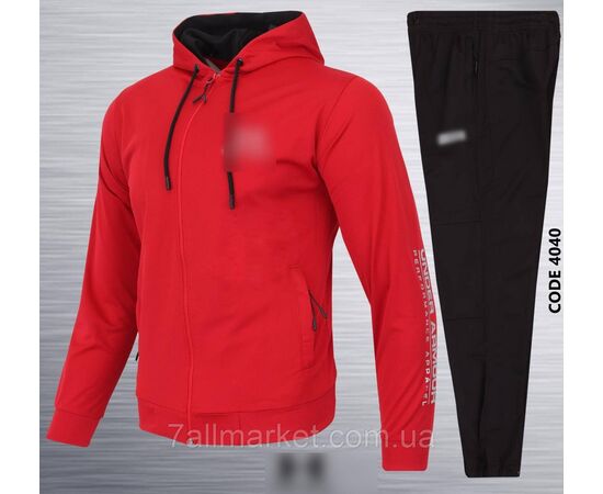 Фотография Спортивный мужской костюм на молнии UA  р-ры S-2XL (3цв) "REMAIN"  недорого от прямого поставщика, изображение 3