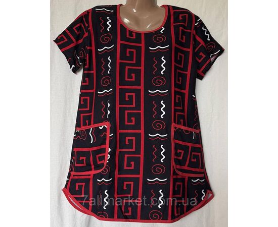 Фотография Туника женская летняя батал размеры 52-62 (цв.микс) "STELLA" недорого от прямого поставщика, изображение 3