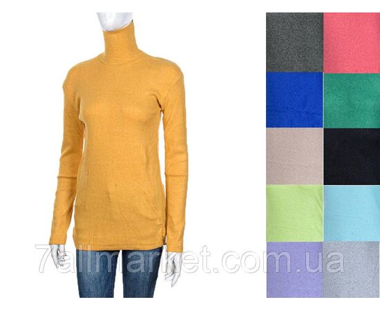 Гольф жіночий кашеміровий із закотом розмір 44-54 (мікс) "MODY" недорого від прямого постачальника, зображення 2