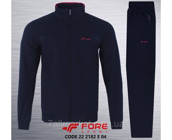 Фотография Спортивный мужской костюм на молнии FORE размеры  M-3XL (9цв) "REMAIN" купить недорого от прямого поставщика, изображение 9