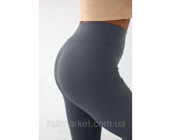 Лосини жіночі молодіжні рубчик на флісі р-ри S-2XL (3кв) "MODY" купити недорого від прямого постачальника, зображення 4