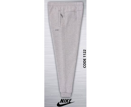 Фотография Спортивные штаны мужские на флисе NIKE размеры 2XL-6XL (4цв) "REMAIN" недорого от прямого поставщика, изображение 2