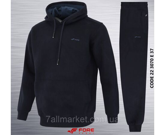 Фотография Спортивный мужской костюм на флисе FORE батал размеры 54-62 (2цв)  "REMAIN"недорого от прямого поставщика, изображение 2