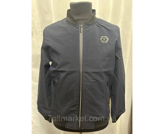 Куртка-бомбер чоловіча демісезонна плащівка розміри M-3XL (2хв) "R-RLX" недорого від прямого постачальника, зображення 2