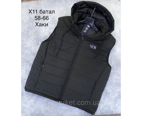 Фотография Жилетка мужская батал размеры 58-66 (3цв)"L&K" купить недорого от прямого поставщика, изображение 3