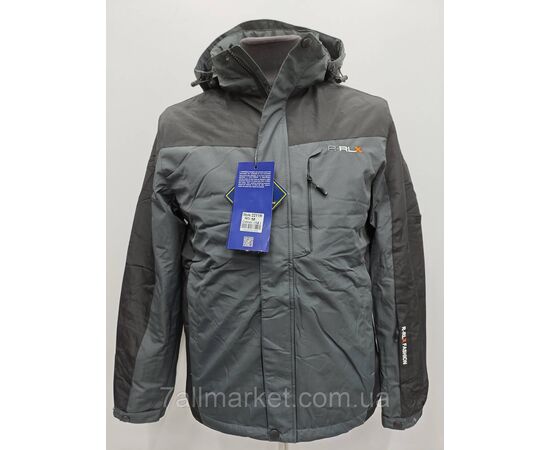 Куртка чоловіча демісезонна плащівка розміри 52-60 (4 кв) "R-RLX" недорого від прямого постачальника, зображення 4