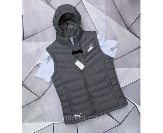 Фотография Жилетка мужская плащёвка, стёганная р-ры L-4XL(4цв) "MACCALI" недорого от прямого поставщика, изображение 2