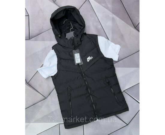 Фотография Жилетка мужская плащёвка, стёганная/двухстронняя р-ры L-4XL(4цв) "MACCALI" недорого от прямого поставщика, изображение 2