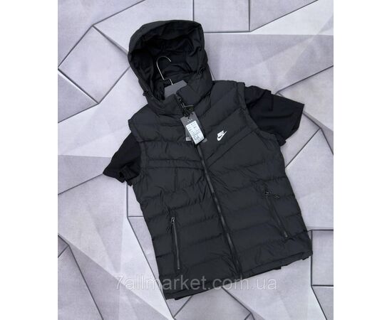 Фотография Жилетка мужская плащёвка, стёганная/двухстронняя р-ры L-4XL(4цв) "MACCALI" недорого от прямого поставщика, изображение 4