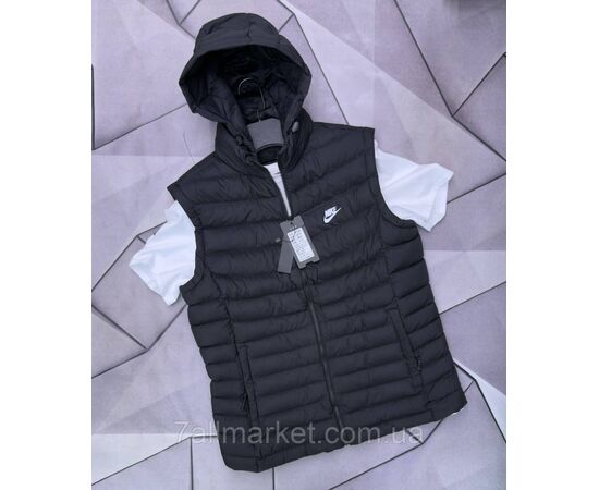 Фотография Жилетка мужская плащёвка, стёганная/батал р-ры 5XL-9XL(3цв) "MACCALI" недорого от прямого поставщика, изображение 3