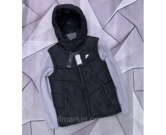 Фотография Жилетка мужская плащёвка, двухсторонний р-ры L-4XL(4цв)"MACCALI" недорого от прямого поставщика, изображение 2