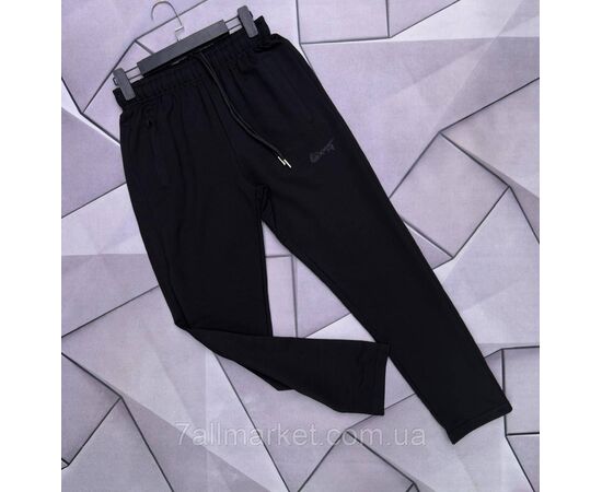 Спортивні штани чоловічі на манжеті розміри S-2XL (5 кв) "MACCALI" недорого від прямого постачальника, зображення 2