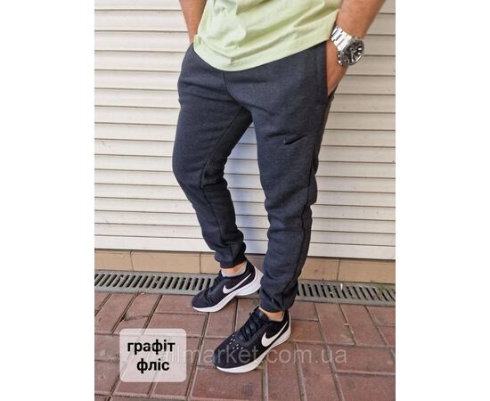 Спортивні штани чоловічі, на манжеті розміри 46-54 (3кв) "STELLA" недорого від прямого постачальника, зображення 3