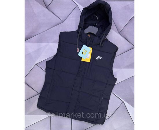 Жилетка чоловіча плащівка, р-ри 5XL-9XL (4кв) "MACCALI" недорого від прямого постачальника, зображення 2