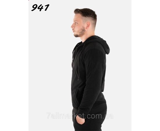 Фотография Спортивный костюм мужской на флисе размеры M - 3xl ( 48-56 )(3цв) "NICOLAS" недорого от прямого поставщика, изображение 2