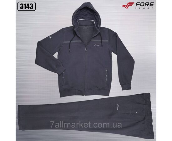 Фотография Спортивный мужской костюм на флисе FORE размеры  XL-3XL (5цв)  "REMAIN"  недорого от прямого поставщика, изображение 4