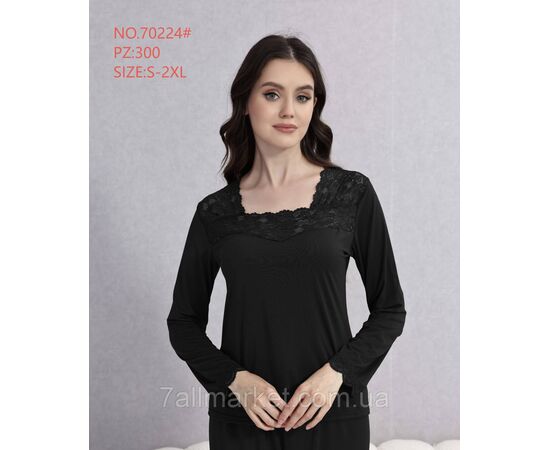 Кофта жіноча молодіжна розмір S-2XL (5 кв) "FLOWER" купити недорого від прямого постачальника, зображення 2