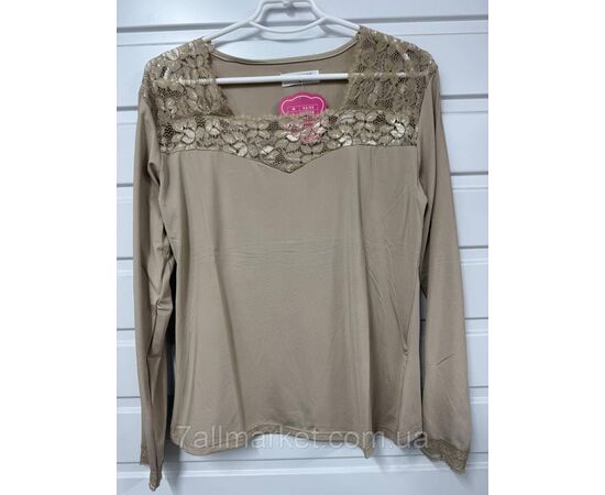 Кофта жіноча молодіжна розмір S-2XL (5 кв) "FLOWER" купити недорого від прямого постачальника, зображення 3