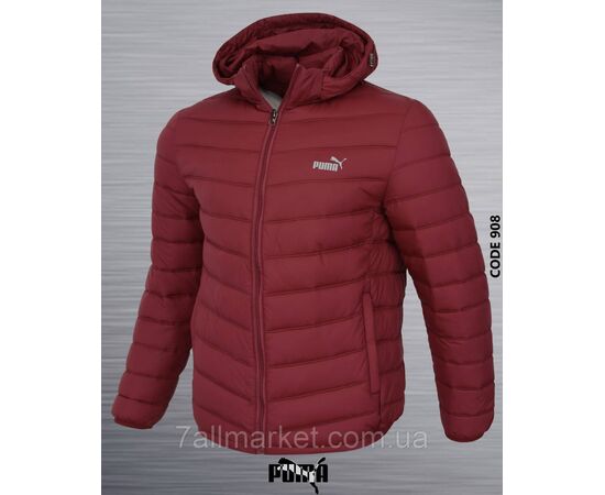 Куртка чоловіча демісезонна стьобана Пума розміри 52-60 (4цв) "REMAIN" недорого від прямого постачальника, зображення 3