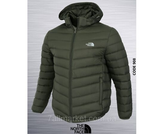 Куртка чоловіча демісезонна стьобана Норт Фейс розміри 52-60 (3цв) "REMAIN" недорого від прямого постачальника, зображення 2