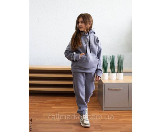 Спортивний костюм тринитка на флісі підліток 36,38,40,42 (5кв) "NOWEMBER" недорого від прямого постачальника, зображення 5