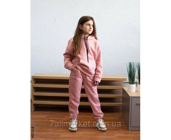 Спортивний костюм тринитка на флісі підліток 36,38,40,42 (4кв) "NOWEMBER" недорого від прямого постачальника, зображення 4