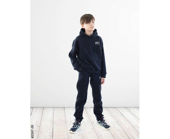 Фотография Спортивний костюм тринитка на флісі підліток 36,38,40,42 (7цв) "NOWEMBER" недорого от прямого поставщика, изображение 3