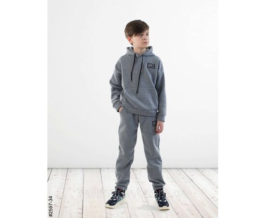 Фотография Спортивний костюм тринитка на флісі підліток 36,38,40,42 (7цв) "NOWEMBER" недорого от прямого поставщика, изображение 4