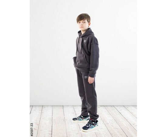 Фотография Спортивний костюм тринитка на флісі підліток 36,38,40,42 (7цв) "NOWEMBER" недорого от прямого поставщика, изображение 7