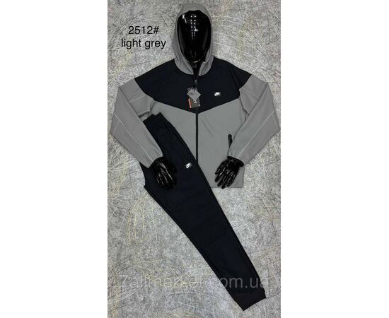 Спортивний костюм чоловічий на манжеті розміри M-3XL (3 кв) "PROSTOMEN" недорого від прямого постачальника, зображення 3