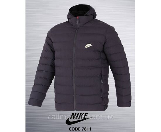 Фотография Куртка мужская демисезонная стеганная Найк размеры 52-60 (2цв) "REMAIN" недорого от прямого поставщика, изображение 2