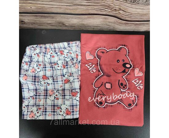 Піжама жіноча байкова розміри M-3XL "MODY" купити недорого від прямого постачальника, зображення 2