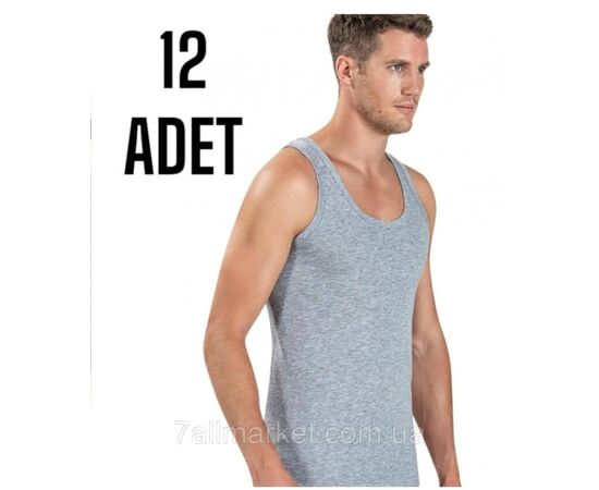 Фотография Майка мужская нательная р.XL-2XL (3цв) "MODY" недорого оптом от прямого поставщика, изображение 6