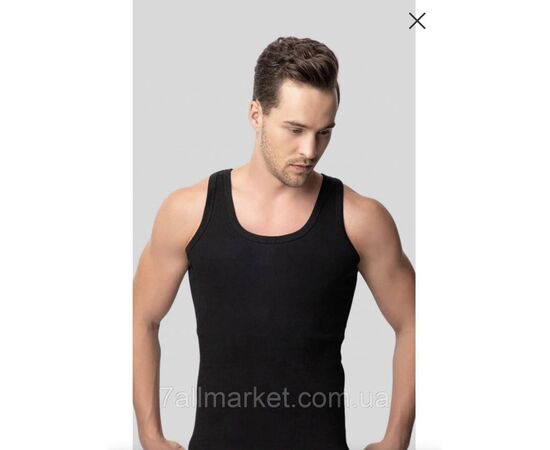 Фотография Майка мужская нательная р.M-L (3цв) "MODY" недорого оптом от прямого поставщика, изображение 3