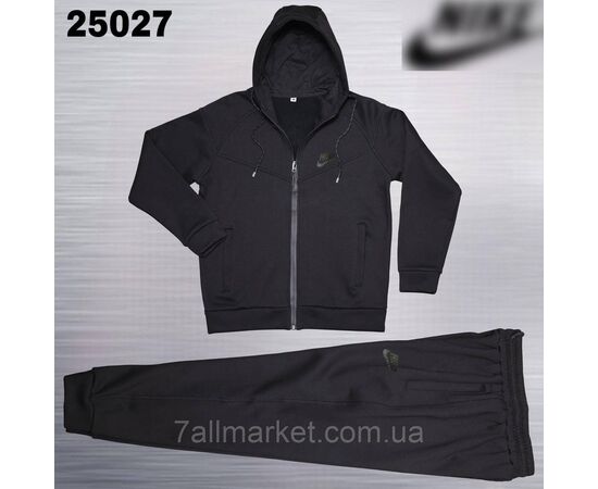 Спортивний чоловічий костюм на фліс велюрі Найк розміри M-3XL (35в) "REMAIN" купити недорого від прямого постачальника, зображення 3