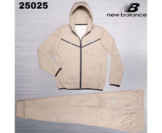 Фотография Спортивный мужской костюм на флис велюре New Balance размеры  M-3XL (5цв)  "REMAIN" купить недорого от прямого поставщика, изображение 4