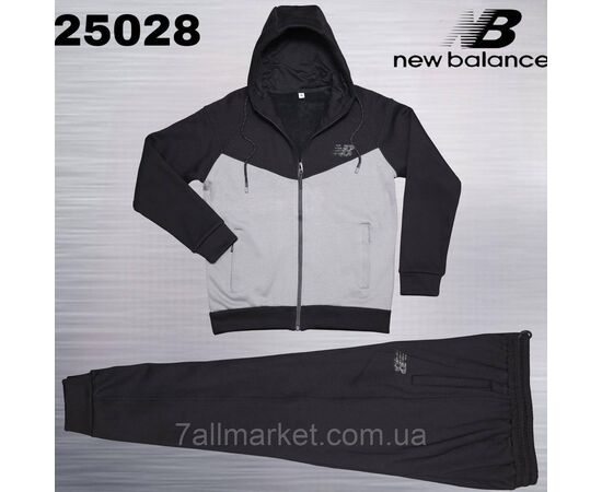 Спортивний чоловічий костюм на фліс велюрі NEW BALANCE розміри M-3XL (5 кв) "REMAIN" купити недорого від прямого постачальника, зображення 2