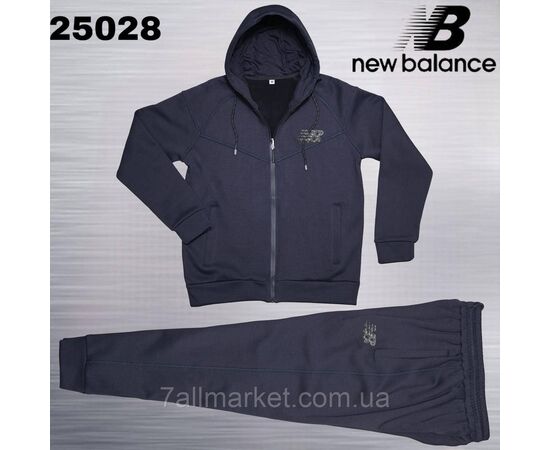 Спортивний чоловічий костюм на фліс велюрі NEW BALANCE розміри M-3XL (5 кв) "REMAIN" купити недорого від прямого постачальника, зображення 3