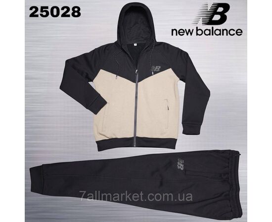 Спортивний чоловічий костюм на фліс велюрі NEW BALANCE розміри M-3XL (5 кв) "REMAIN" купити недорого від прямого постачальника, зображення 4